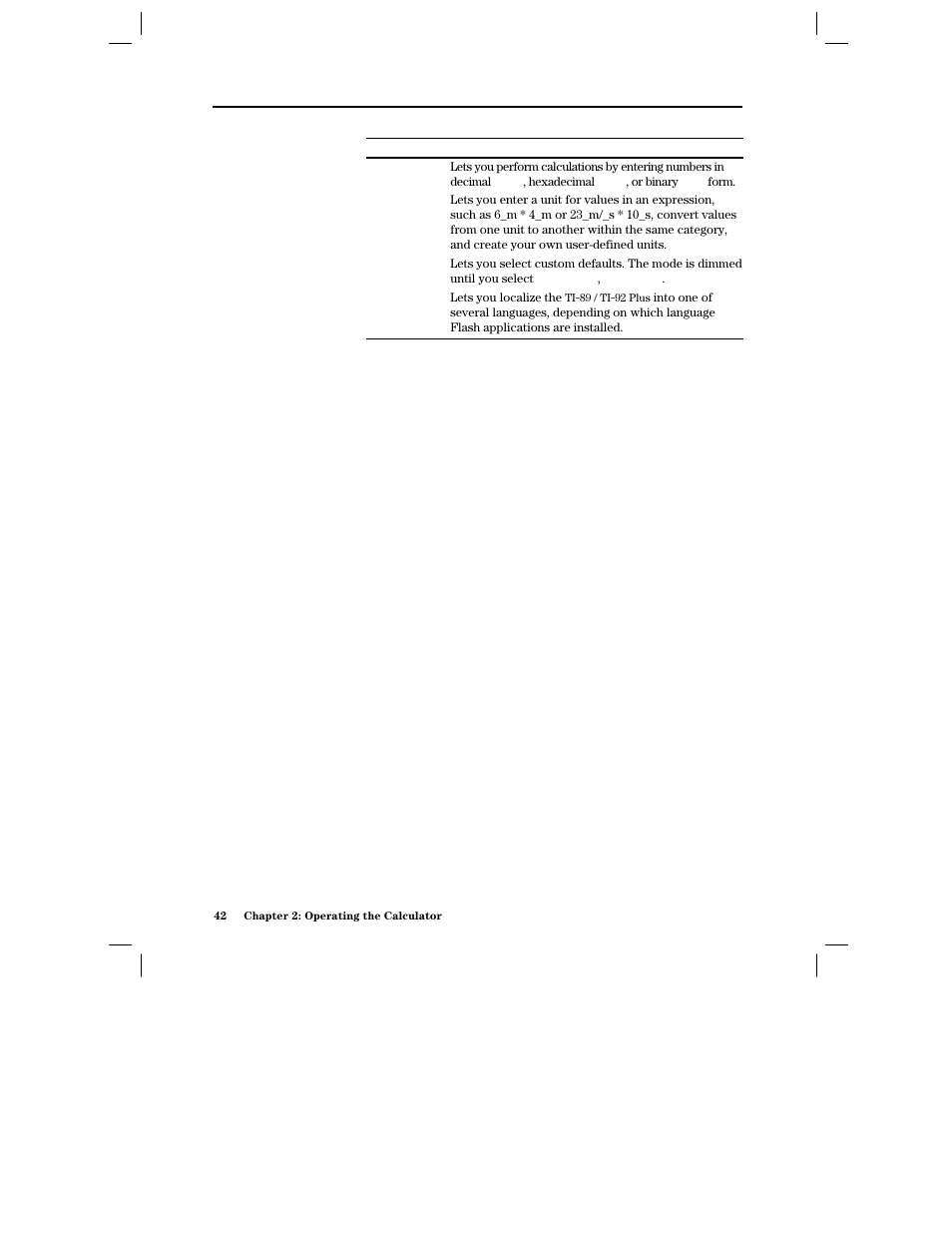 Texas Instruments PLUS TI-89 User Manual | Page 59 / 623