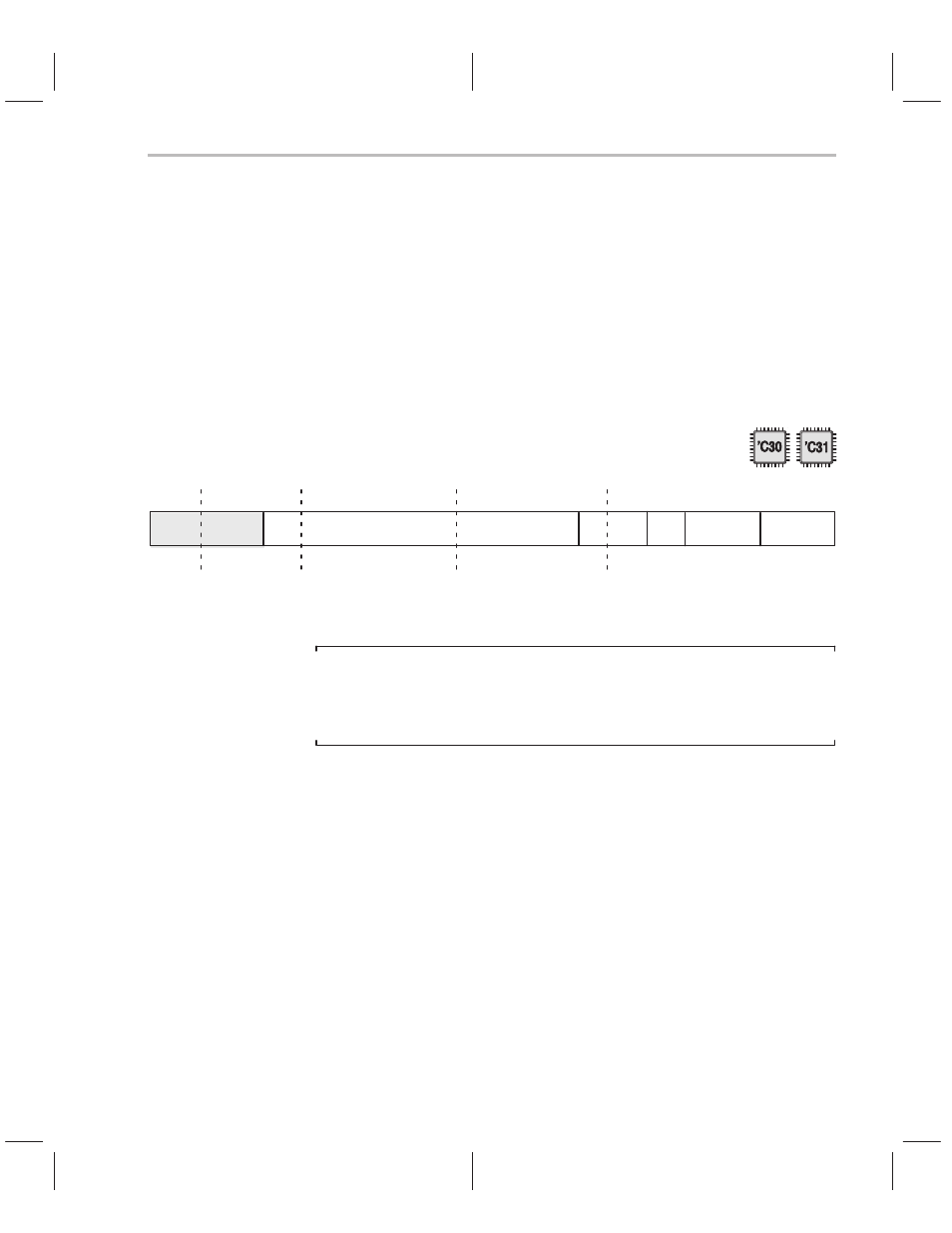 Memory interface control registers, Primary-bus control register, 1 primary-bus control register | Figure 9–2. primary-bus control register | Texas Instruments TMS320C3x User Manual | Page 273 / 757