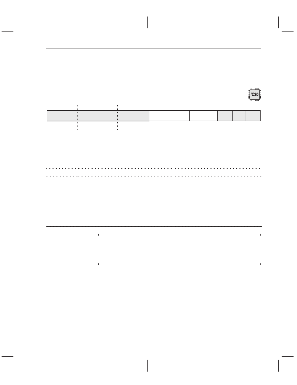 Expansion-bus control register, 2 expansion-bus control register, Figure 9–3. expansion-bus control register | Table 9–4. expansion-bus control register bits | Texas Instruments TMS320C3x User Manual | Page 275 / 757