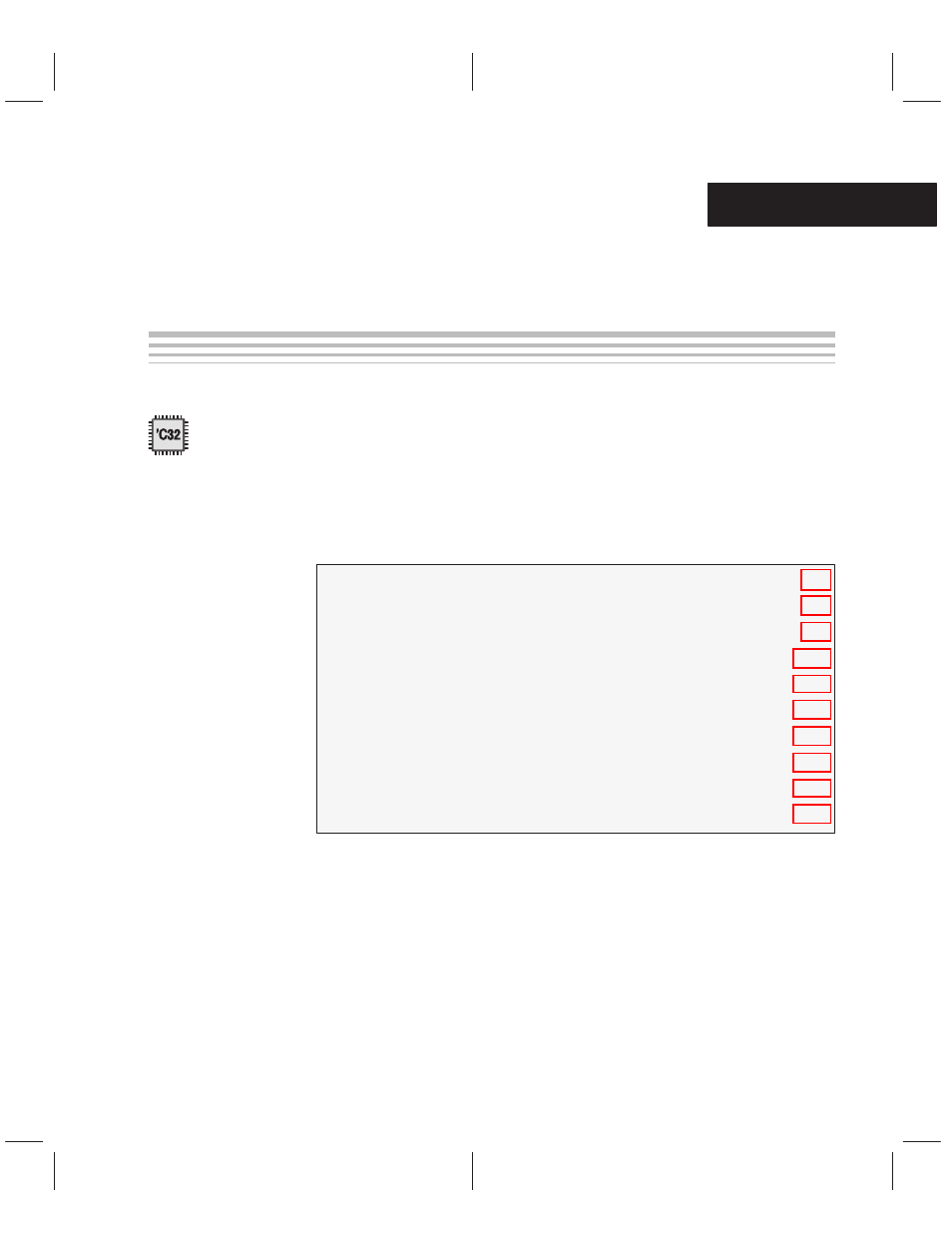 Tms320c32 enhanced external memory interface, Chapter 10 | Texas Instruments TMS320C3x User Manual | Page 304 / 757