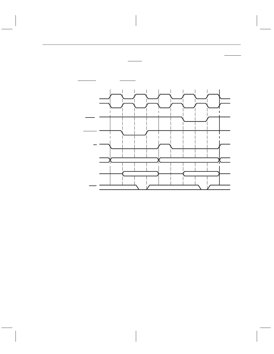 Figure 10–34. iostrb write and strbx write | Texas Instruments TMS320C3x User Manual | Page 350 / 757