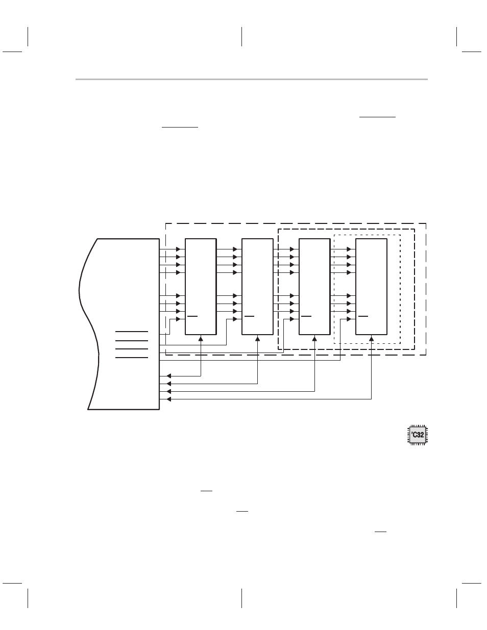 Boot-loader hardware interface, Tms320c32 boot-loader precautions | Texas Instruments TMS320C3x User Manual | Page 378 / 757