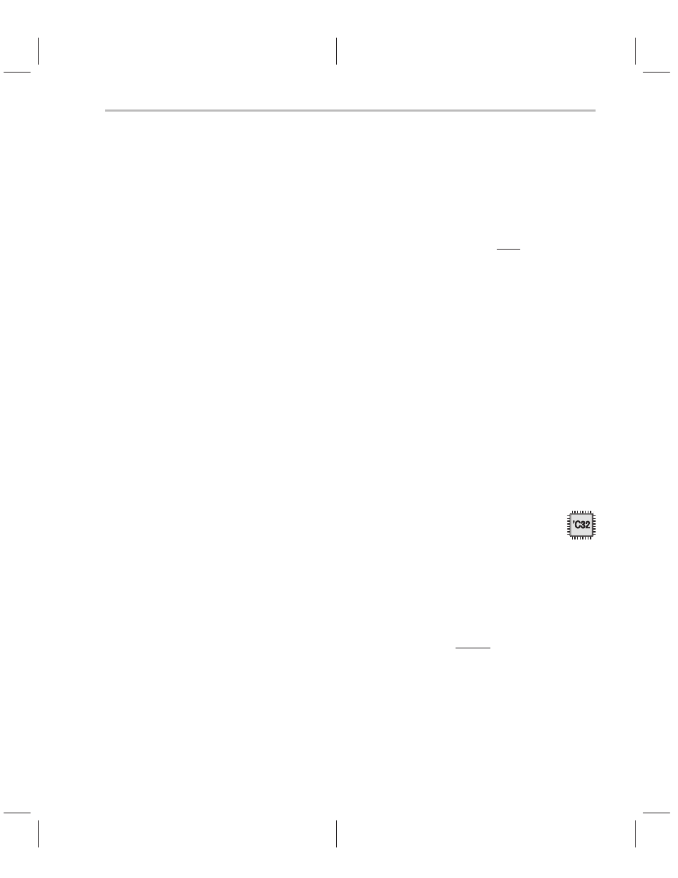 External memory interface, Tms320c32 16- and 32-bit program memory | Texas Instruments TMS320C3x User Manual | Page 55 / 757