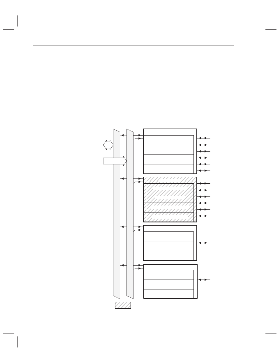 Peripherals, 9 peripherals, Figure 2–9. peripheral modules | Texas Instruments TMS320C3x User Manual | Page 58 / 757