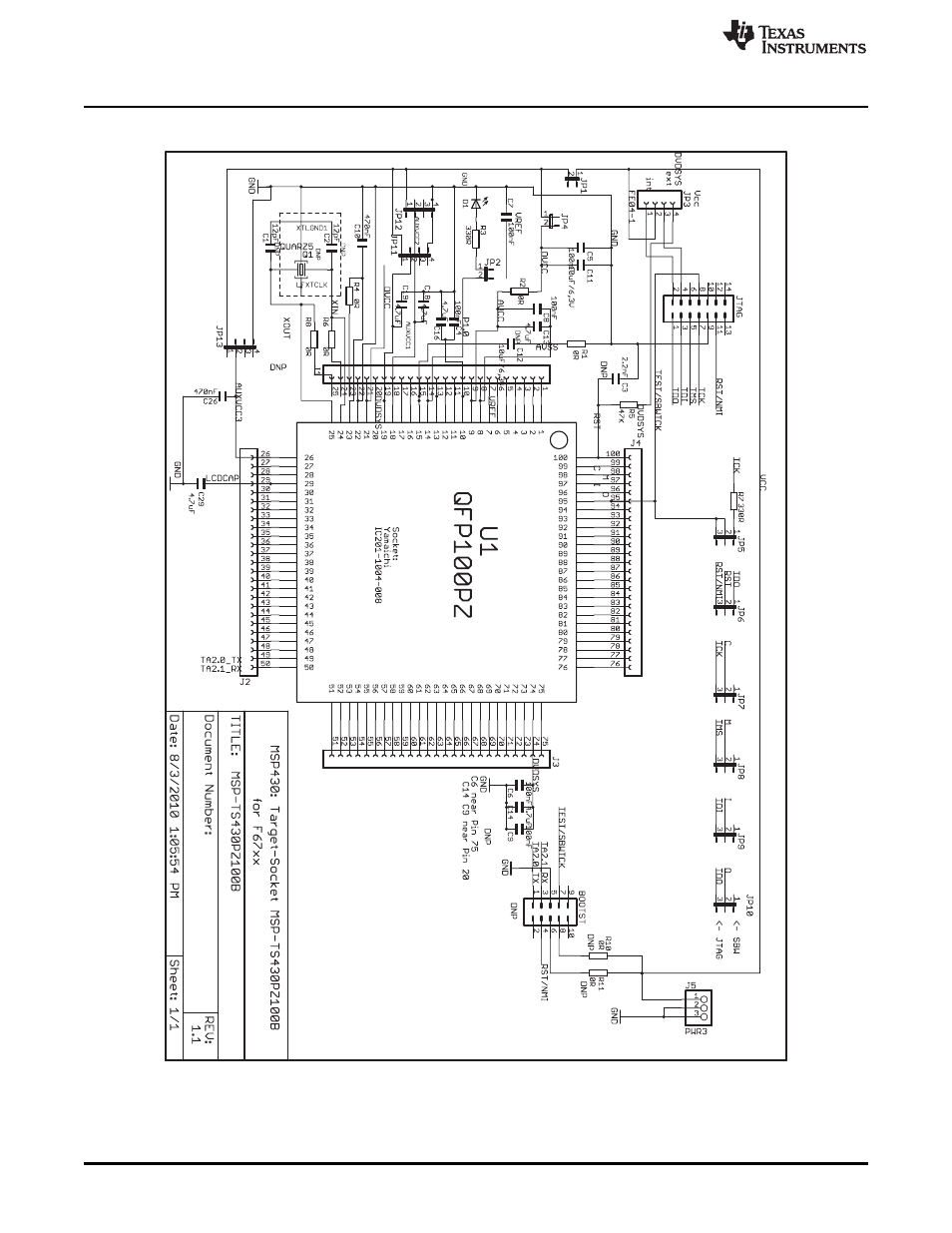 B.23 msp-ts430pz100b | Texas Instruments MSP430 User Manual | Page 102 / 138