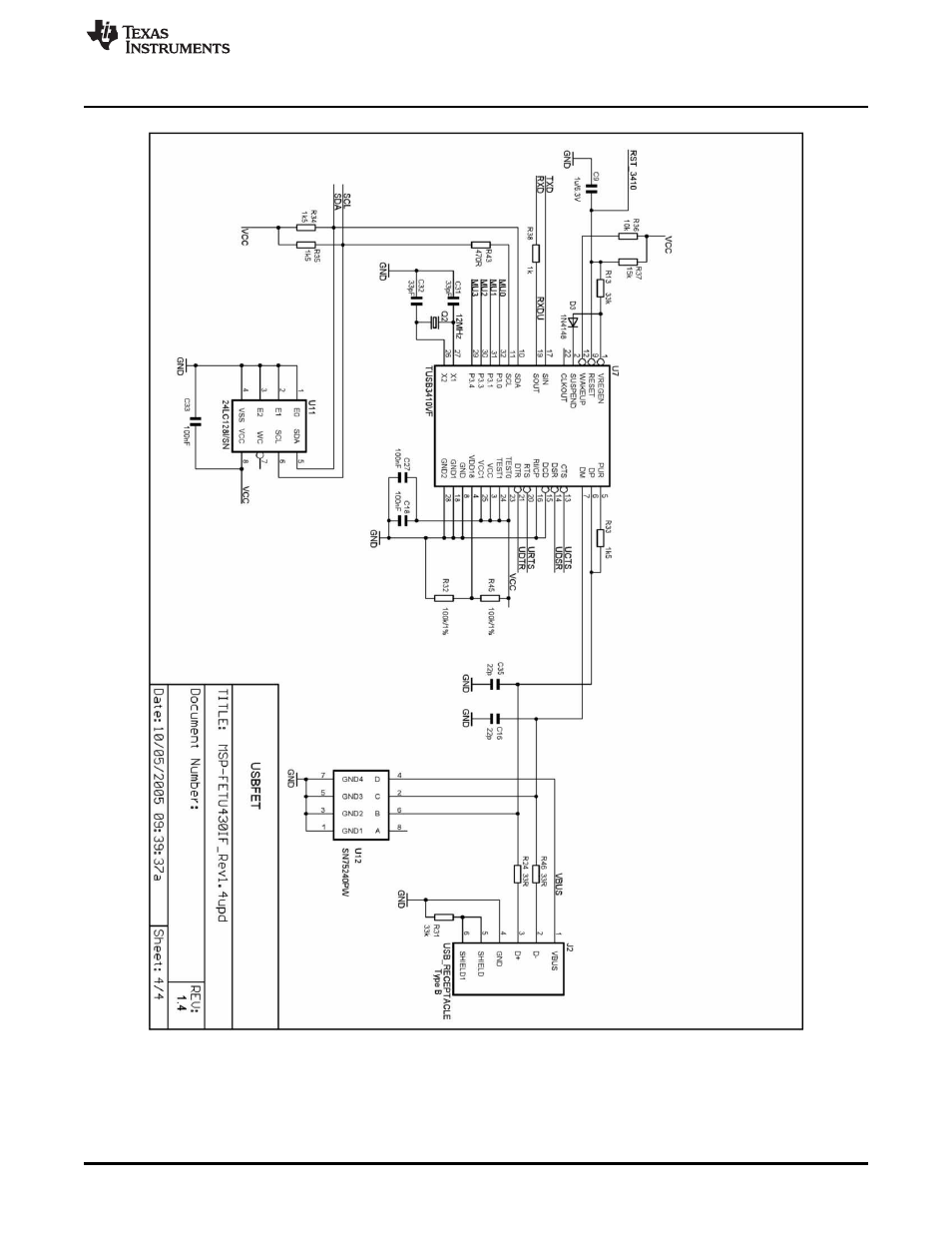 Texas Instruments MSP430 User Manual | Page 125 / 138