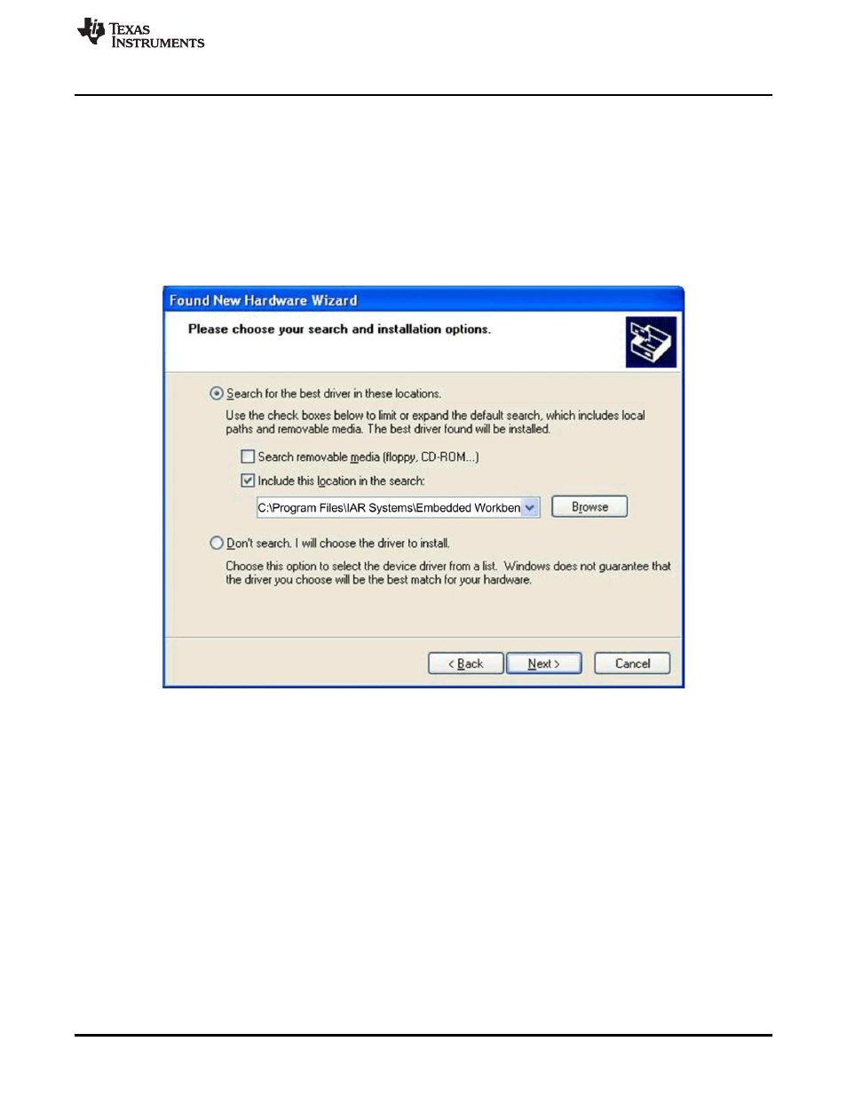 Texas Instruments MSP430 User Manual | Page 131 / 138