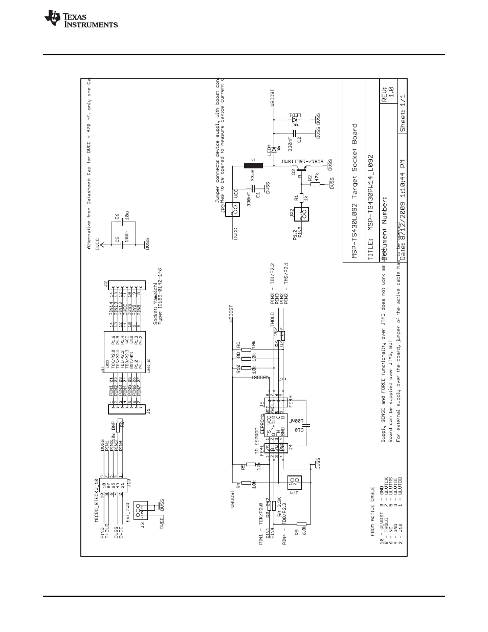 B.2 msp-ts430l092 | Texas Instruments MSP430 User Manual | Page 37 / 138