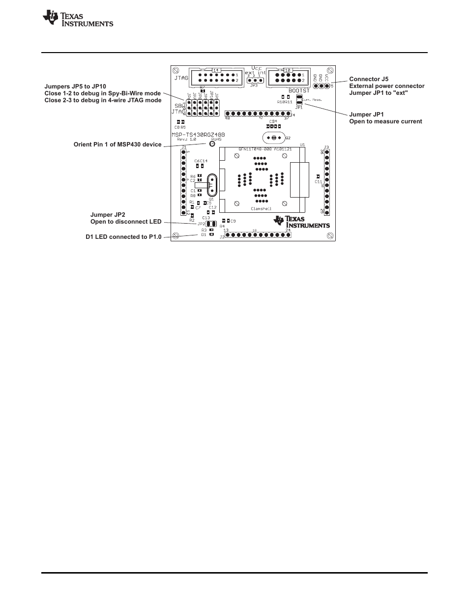 Texas Instruments MSP430 User Manual | Page 71 / 138