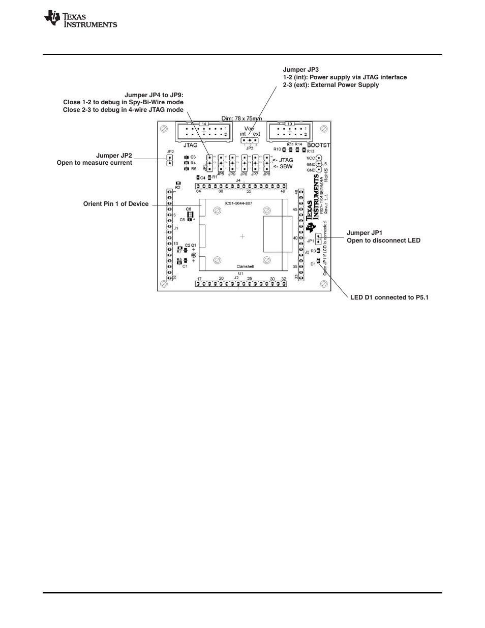 Texas Instruments MSP430 User Manual | Page 77 / 138