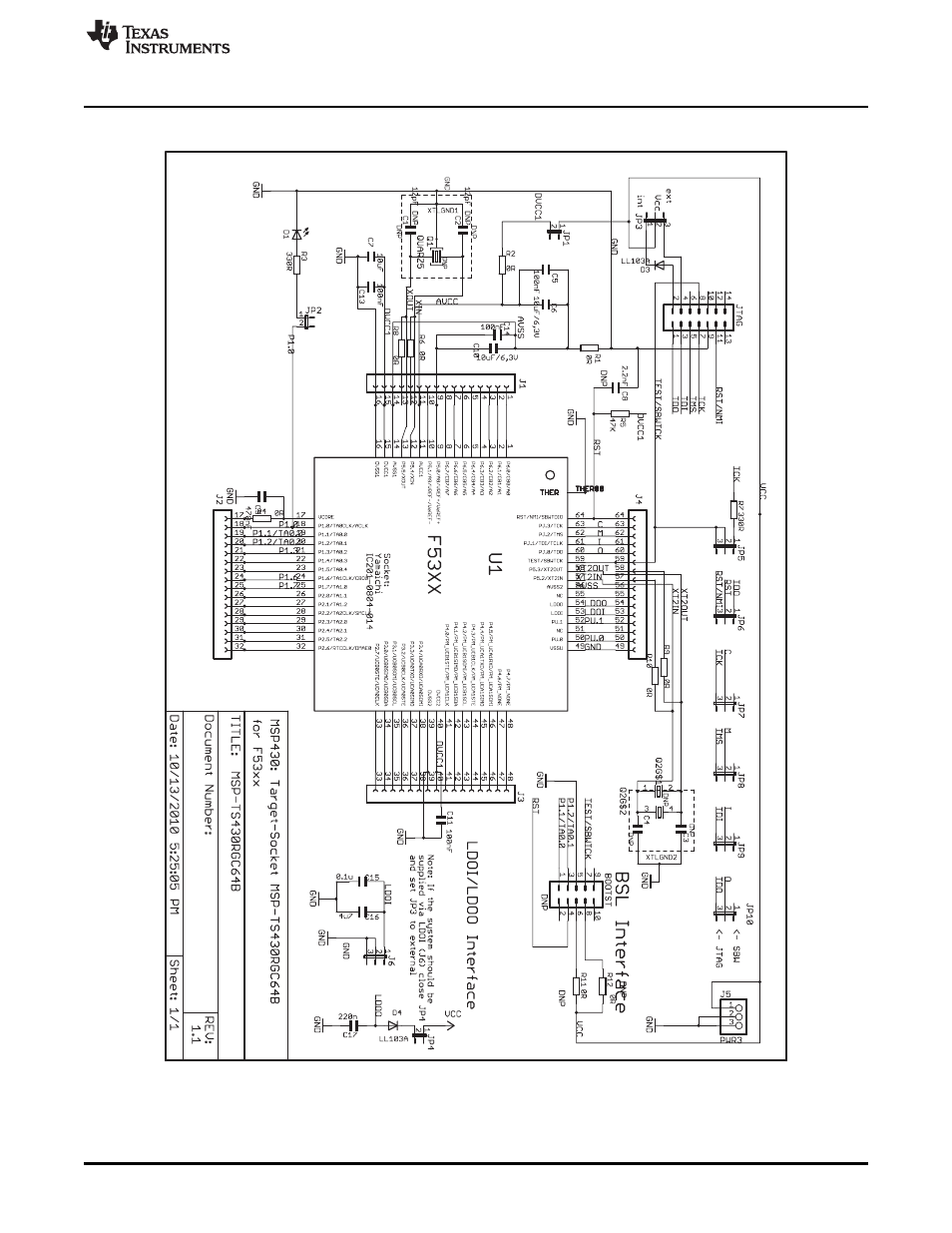 B.16 msp-ts430rgc64b | Texas Instruments MSP430 User Manual | Page 79 / 138