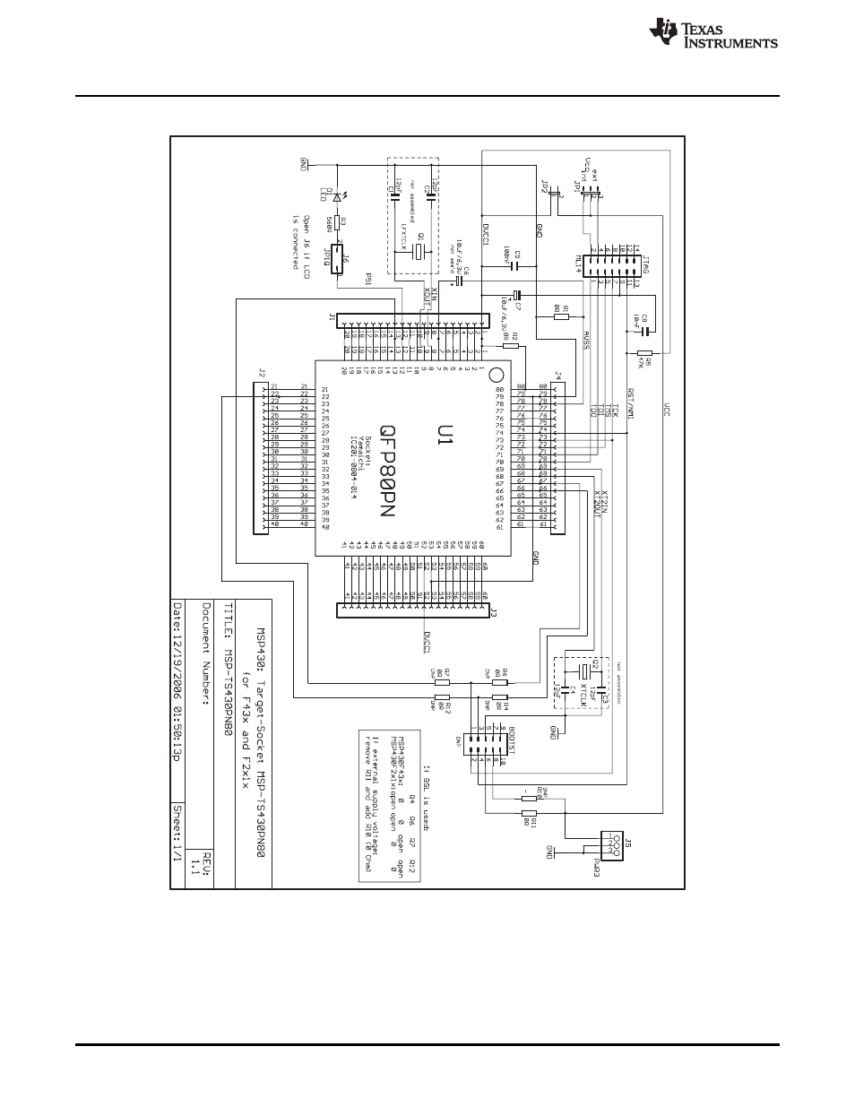 B.18 msp-ts430pn80 | Texas Instruments MSP430 User Manual | Page 86 / 138