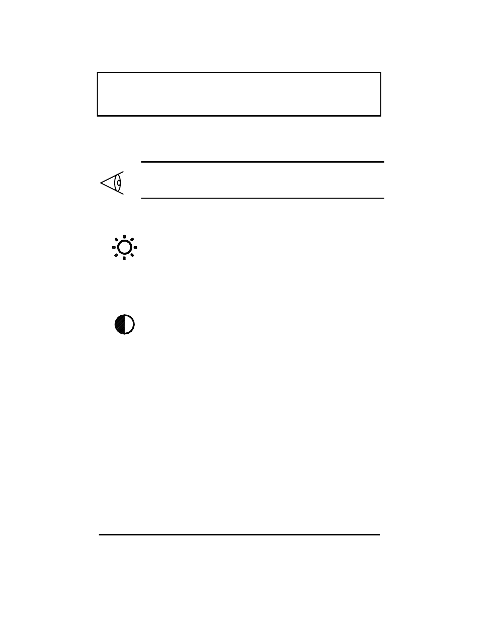 Using the brightness and contrast controls, Using the brightness and contrast, Controls | Texas Instruments Extensa 600 Series User Manual | Page 27 / 112