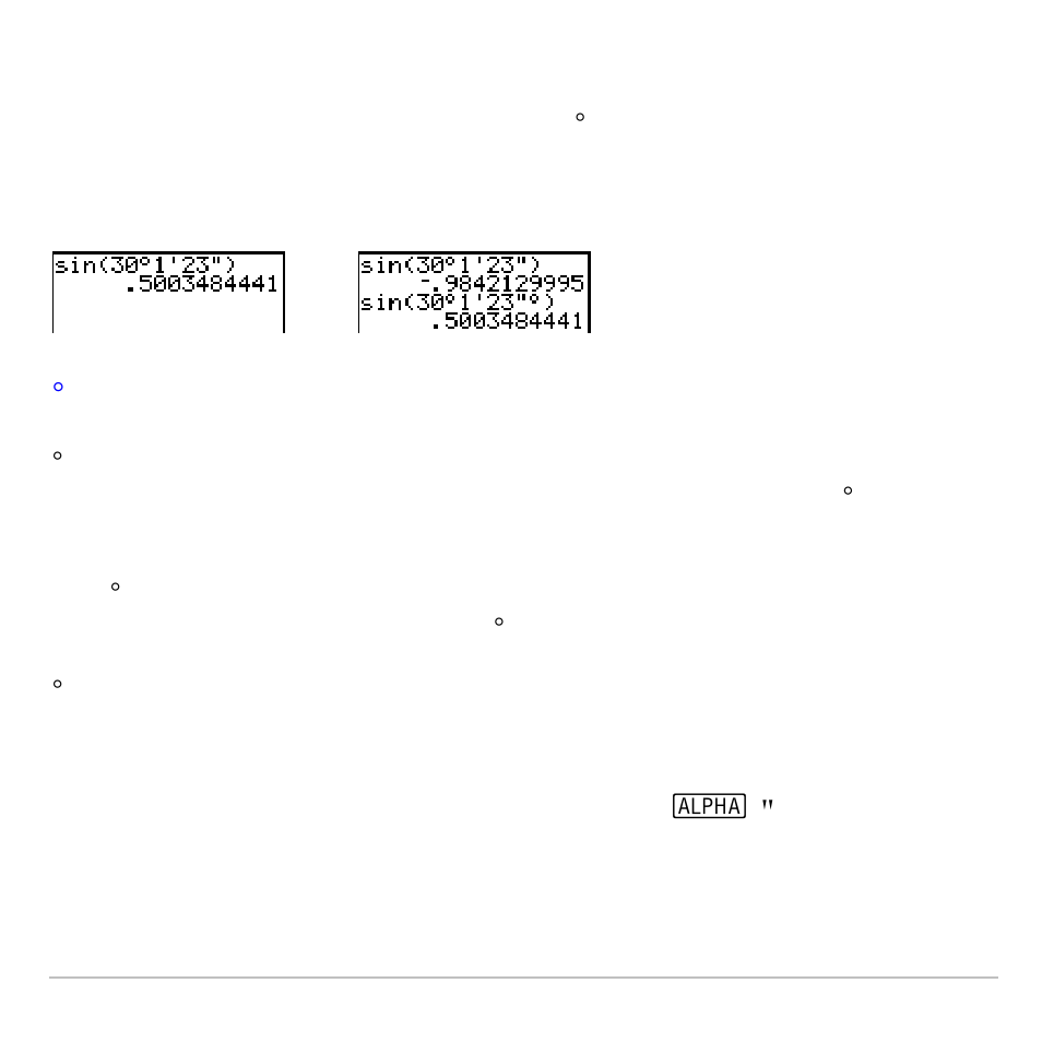 Degree) | Texas Instruments TI-83 PLUS User Manual | Page 101 / 827