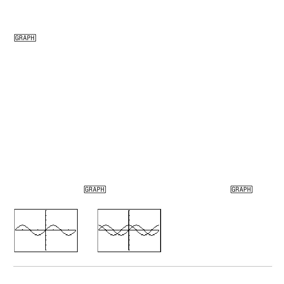 Overlaying functions on a graph | Texas Instruments TI-83 PLUS User Manual | Page 133 / 827