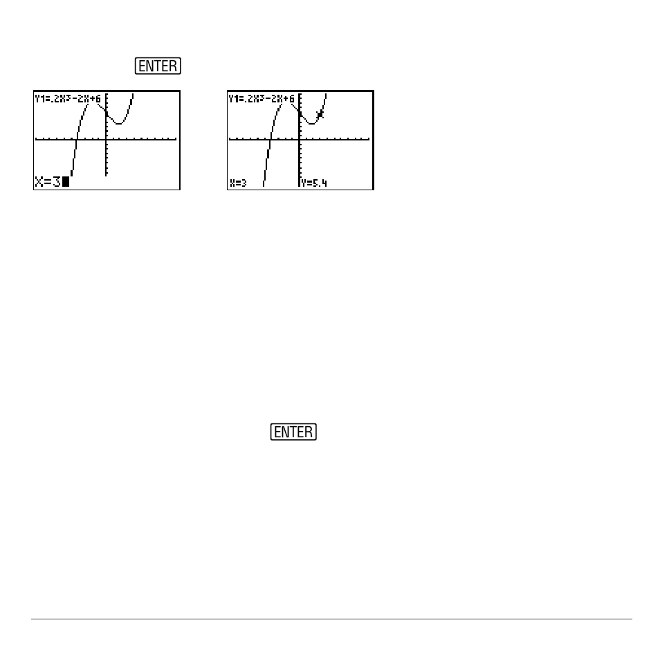 Panning to the left or right, Quick zoom | Texas Instruments TI-83 PLUS User Manual | Page 139 / 827
