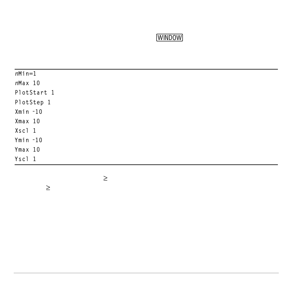 Setting window variables | Texas Instruments TI-83 PLUS User Manual | Page 188 / 827