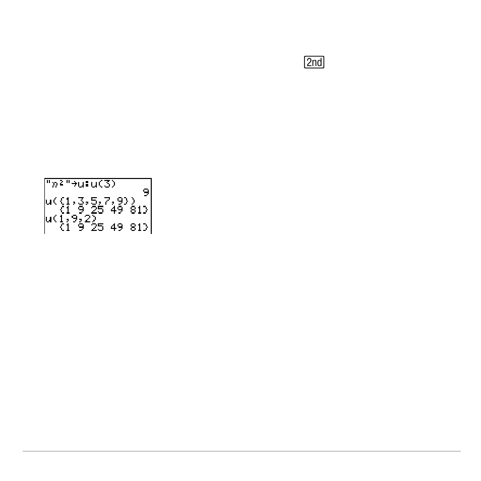 Evaluating u, v, and w | Texas Instruments TI-83 PLUS User Manual | Page 195 / 827