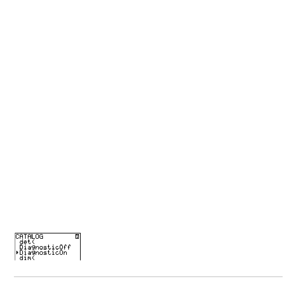 Diagnostics display mode | Texas Instruments TI-83 PLUS User Manual | Page 357 / 827