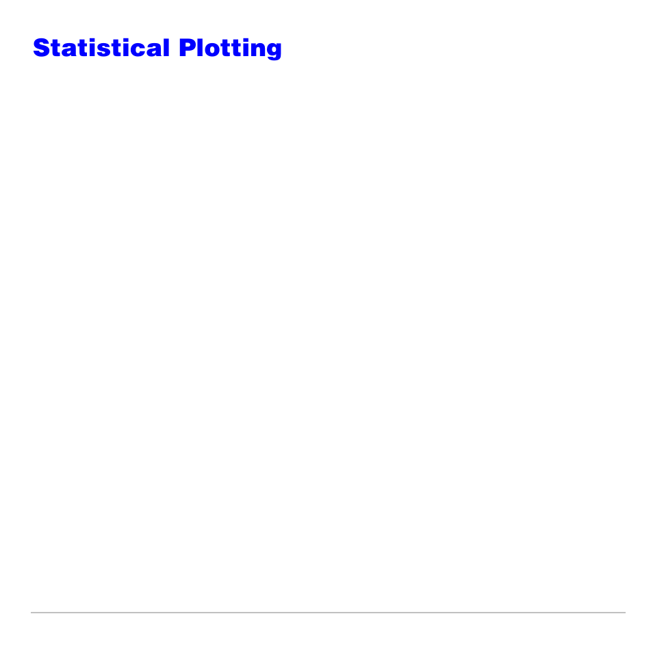 Statistical plotting, Steps for plotting statistical data in lists, Data and lists | Texas Instruments TI-83 PLUS User Manual | Page 371 / 827