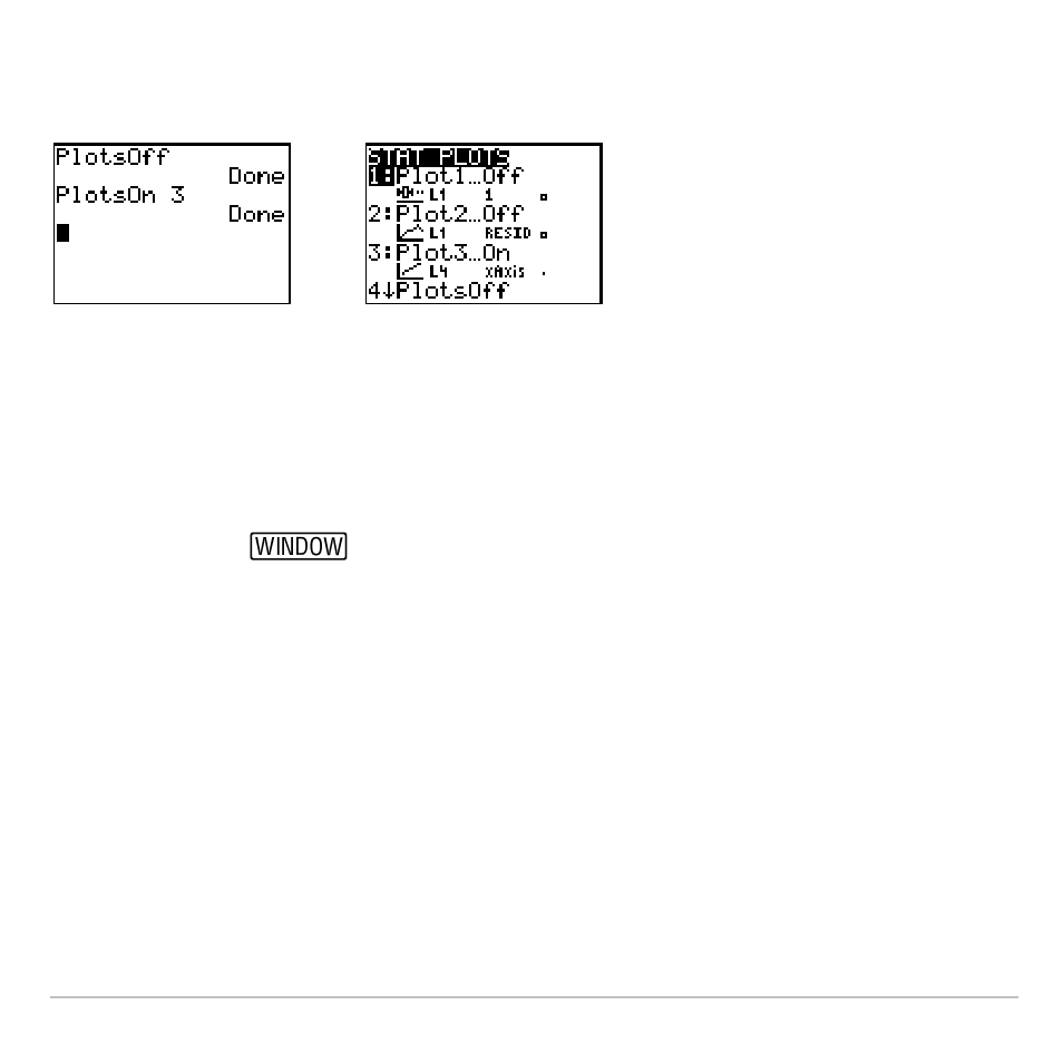 Defining the viewing window, Tracing a stat plot | Texas Instruments TI-83 PLUS User Manual | Page 379 / 827