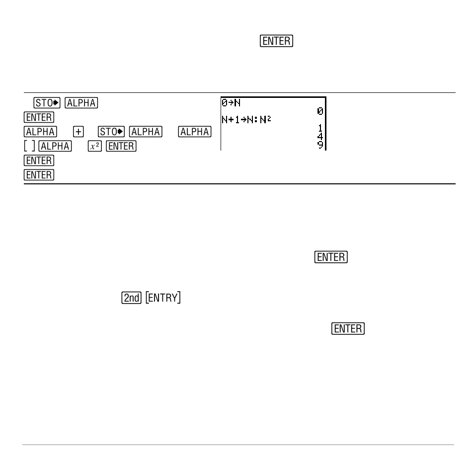 Multiple entry values on a line | Texas Instruments TI-83 PLUS User Manual | Page 38 / 827