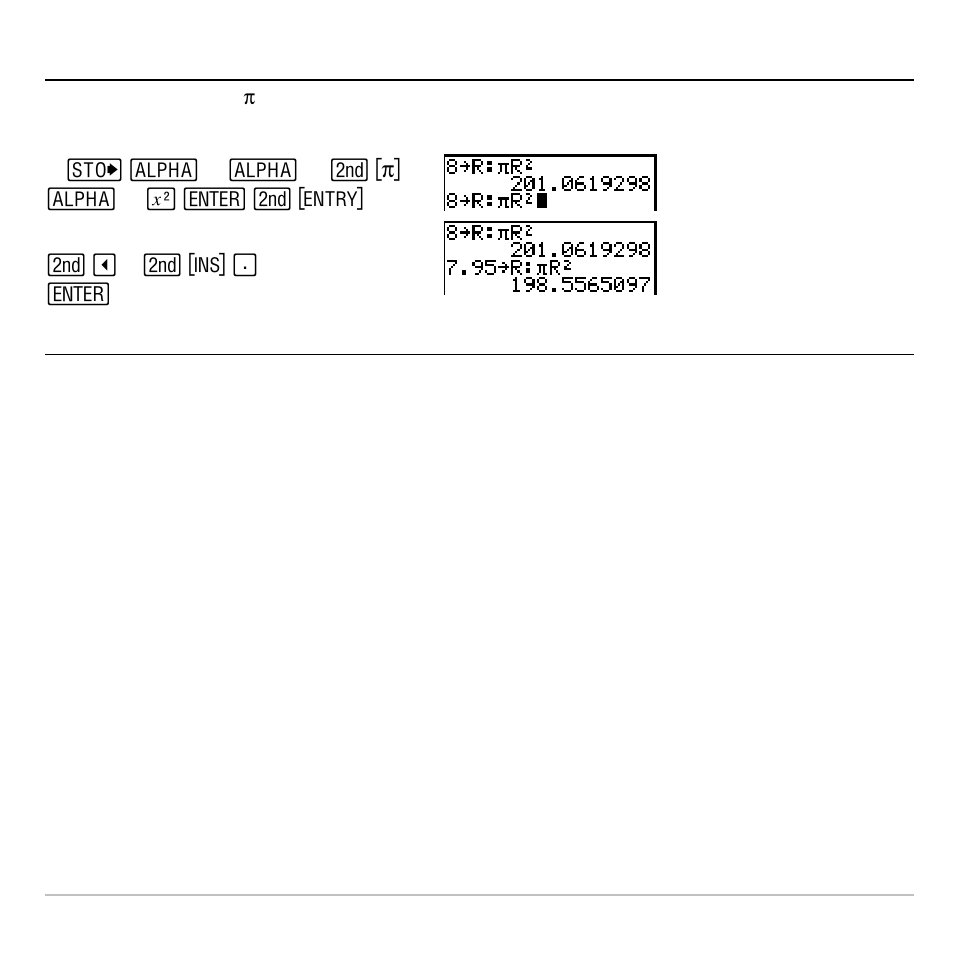 Clearing entry, Using ans in an expression | Texas Instruments TI-83 PLUS User Manual | Page 39 / 827