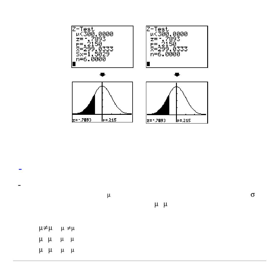 T-test | Texas Instruments TI-83 PLUS User Manual | Page 400 / 827