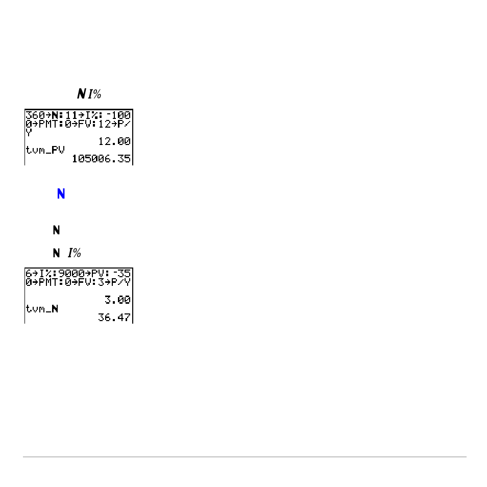 Tvm_pv, Tvm_n | Texas Instruments TI-83 PLUS User Manual | Page 453 / 827