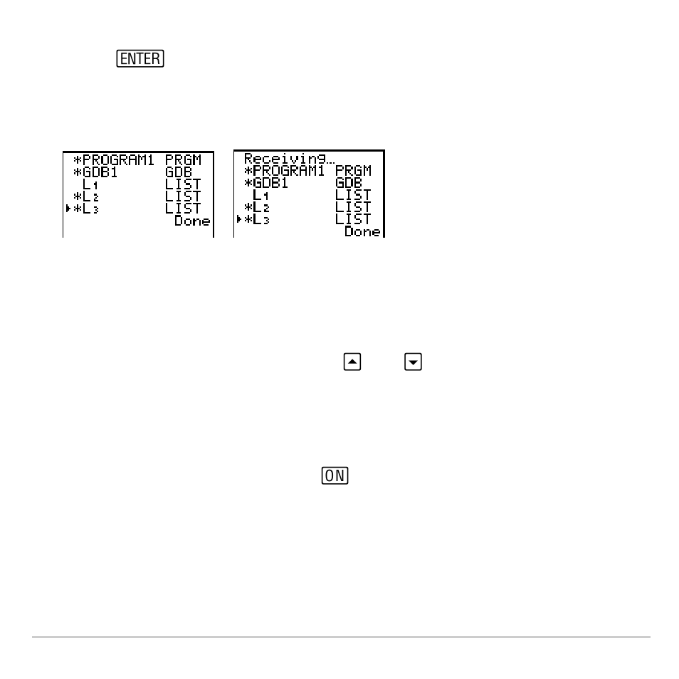 Stopping a transmission | Texas Instruments TI-83 PLUS User Manual | Page 640 / 827