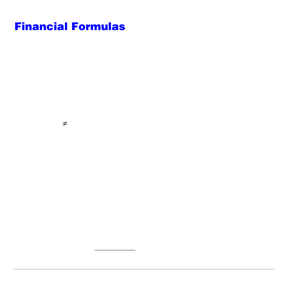 Financial formulas, Time value of money | Texas Instruments TI-83 PLUS User Manual | Page 731 / 827