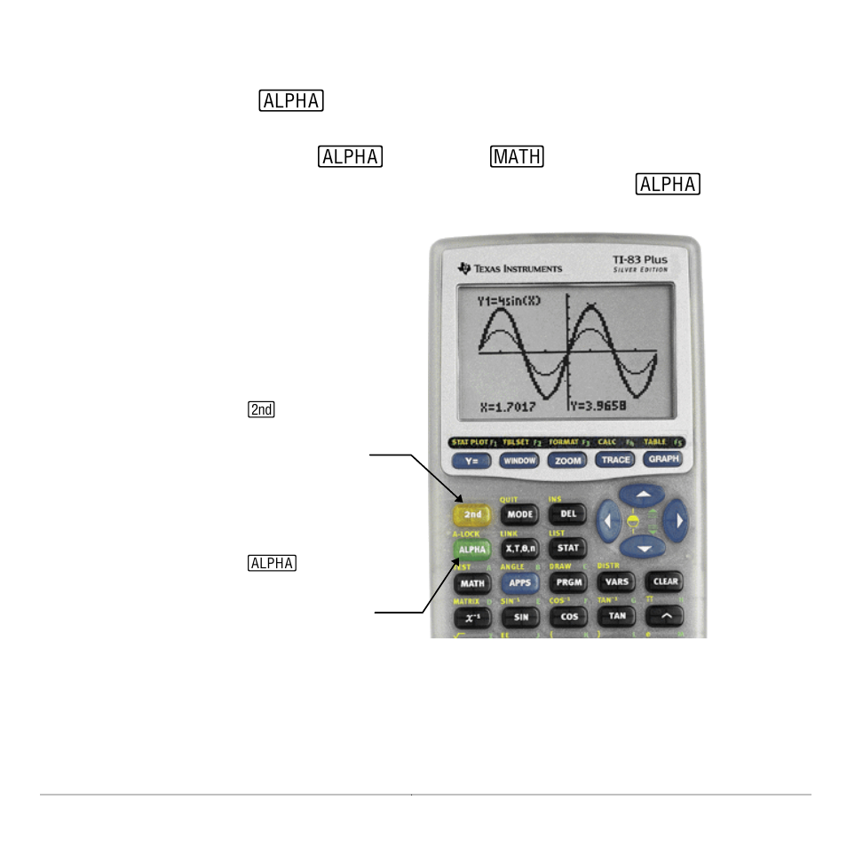 Texas Instruments TI-83 PLUS User Manual | Page 8 / 827