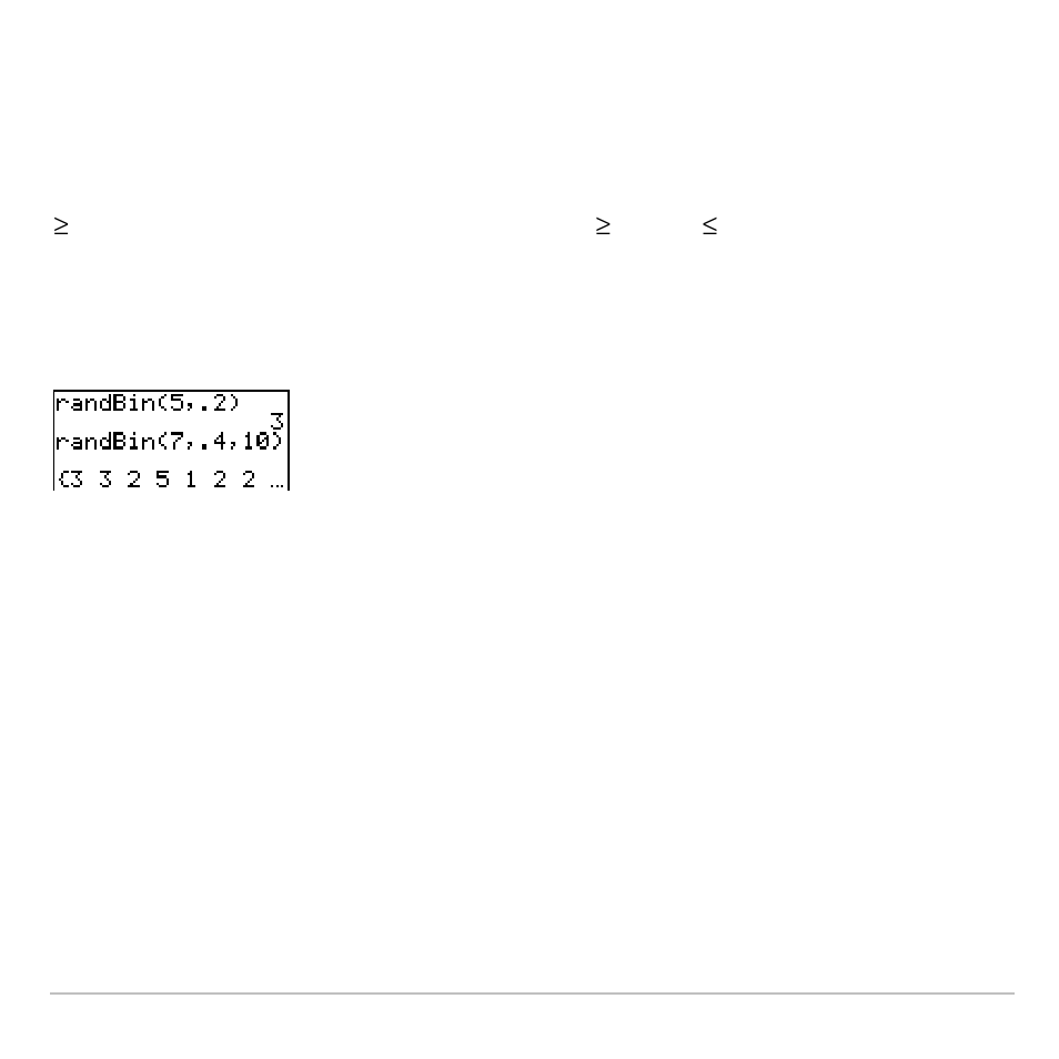 Randbin | Texas Instruments TI-83 PLUS User Manual | Page 99 / 827