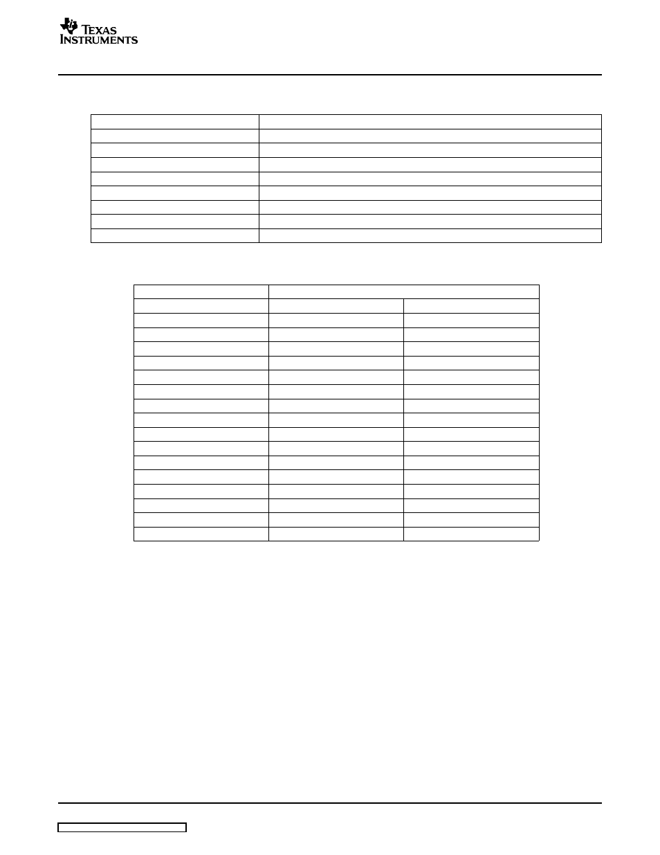 Table 44, Table 43 | Texas Instruments TMS320C645X User Manual | Page 115 / 218