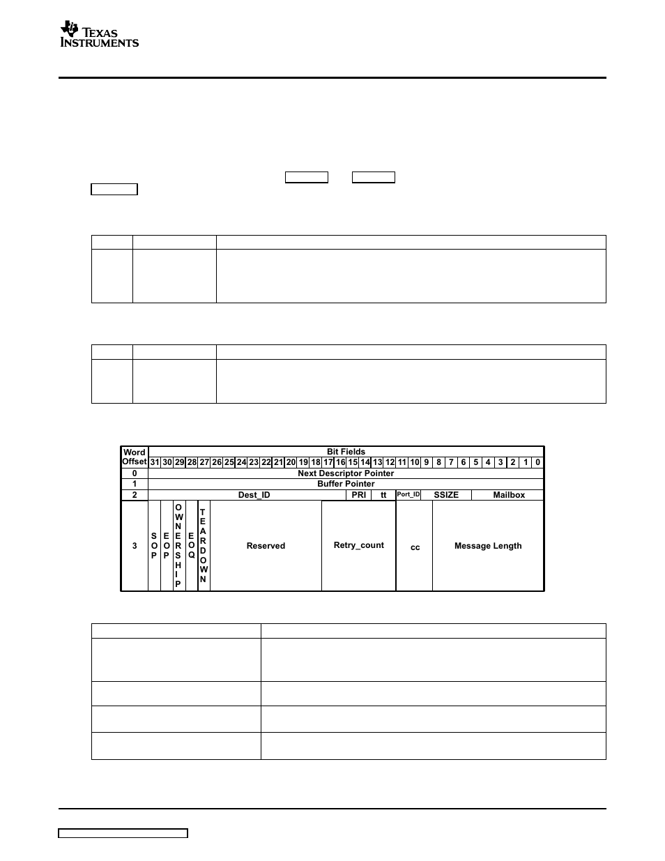 0x53c), 0x5bc) | Texas Instruments TMS320C645X User Manual | Page 49 / 218