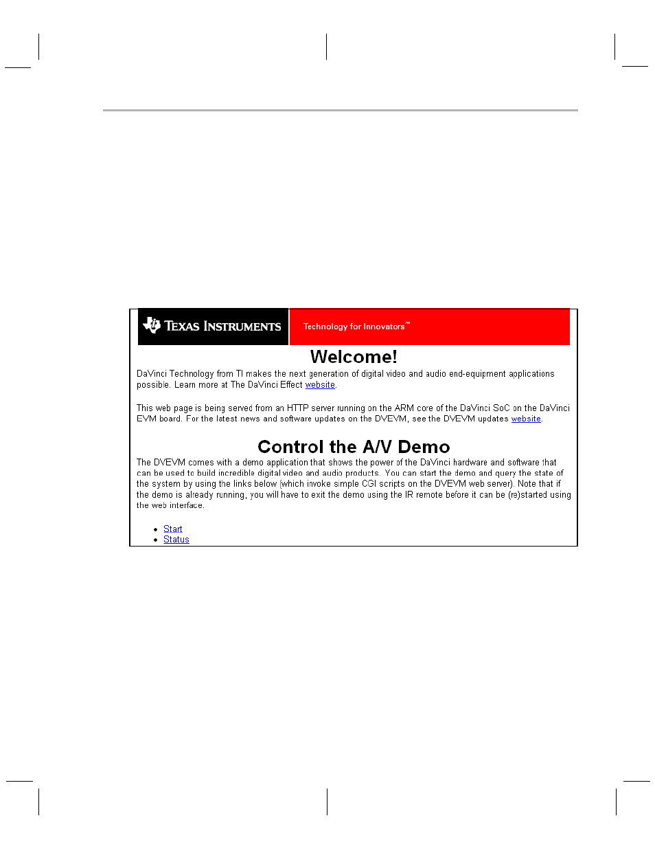 Texas Instruments TMS320DM6446 DVEVM v2.0 User Manual | Page 31 / 76