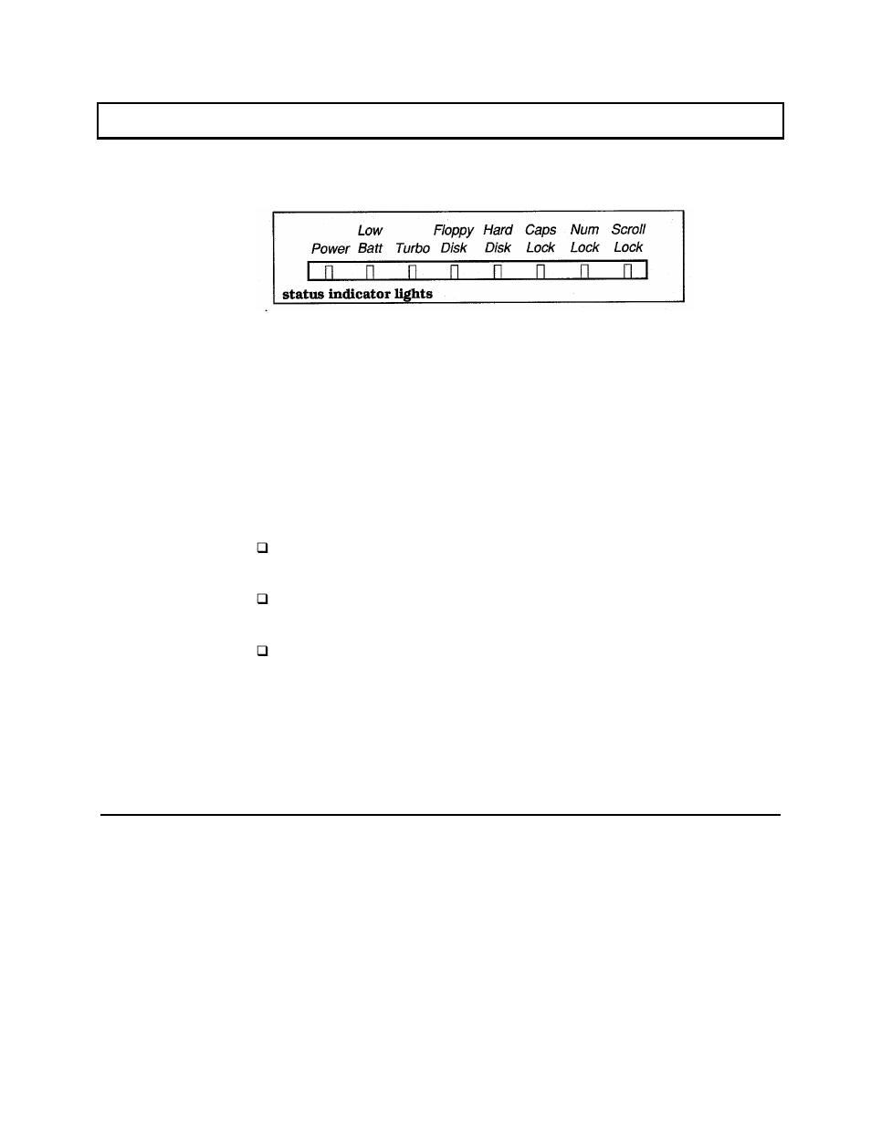 Indicator lights, Power, Low batt (battery) | Texas Instruments 3000 User Manual | Page 39 / 204