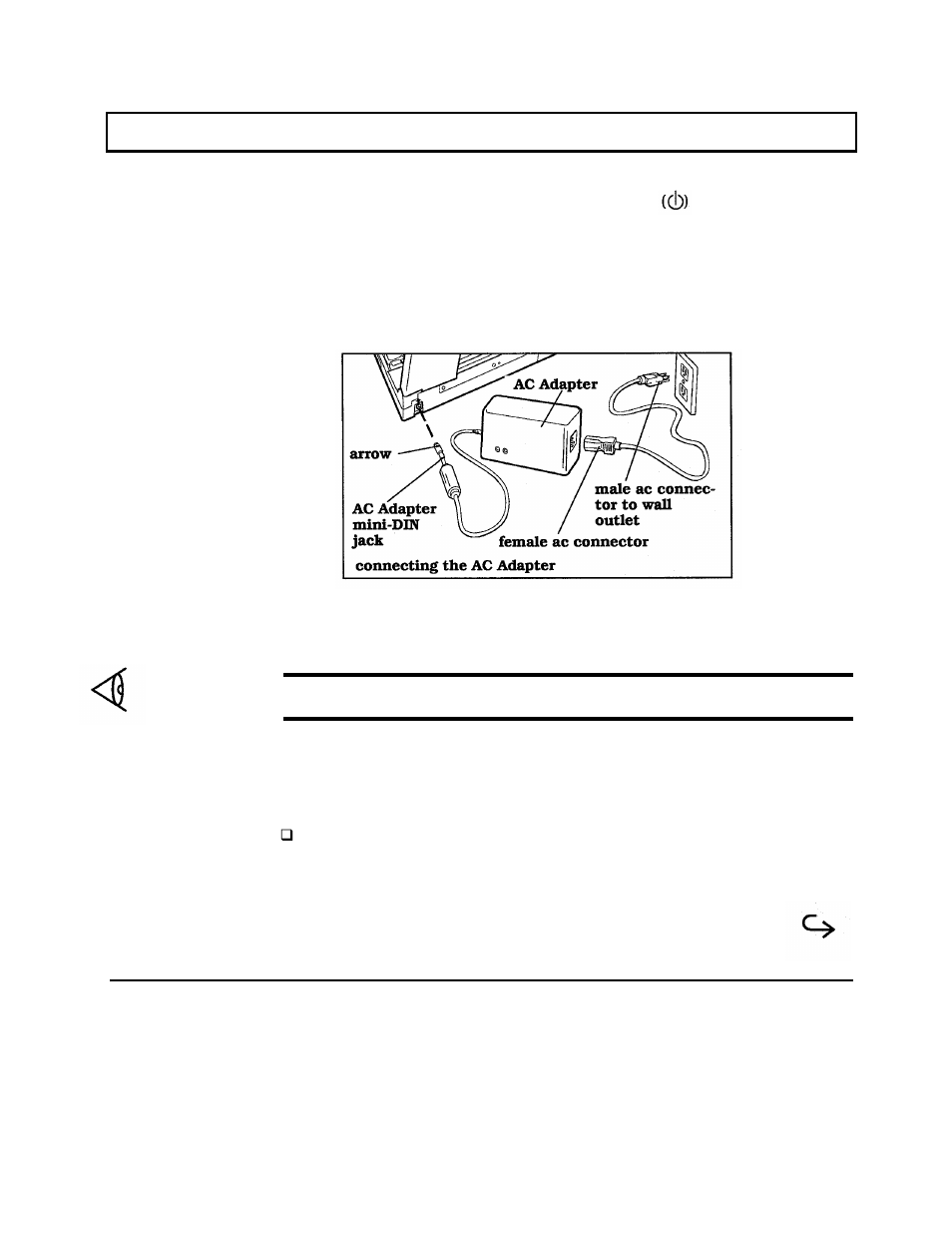 Ac adapter indicator lights, Providing power | Texas Instruments 3000 User Manual | Page 49 / 204