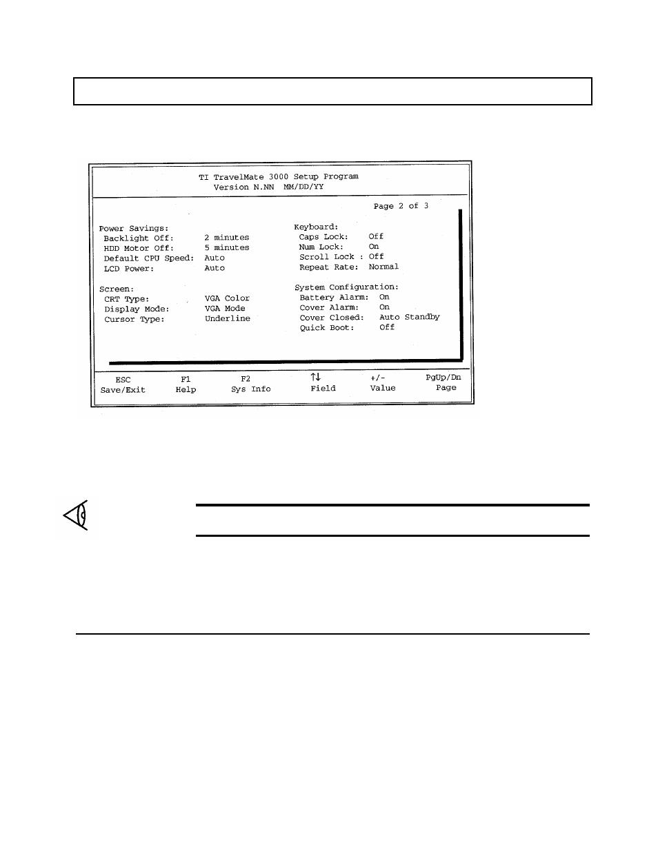 Power savings, User features, page 2 | Texas Instruments 3000 User Manual | Page 72 / 204