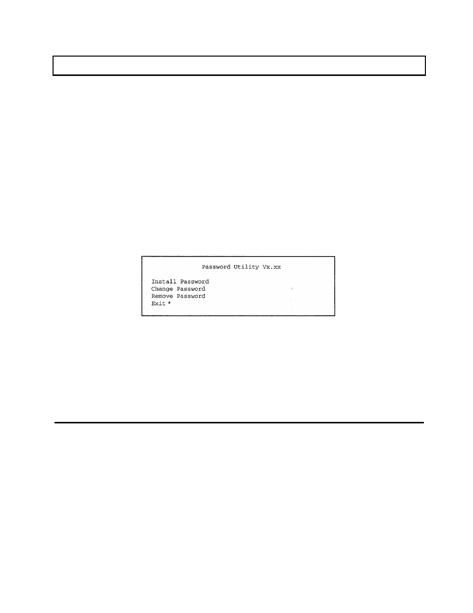 Using a password, Loading the password utility | Texas Instruments 3000 User Manual | Page 90 / 204