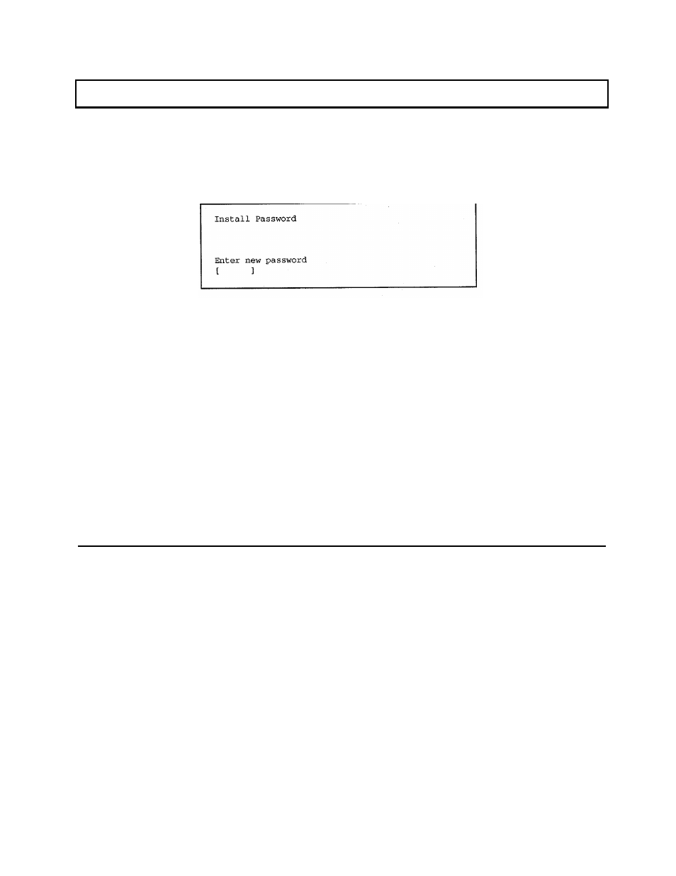 Installing a password, Using a password | Texas Instruments 3000 User Manual | Page 91 / 204