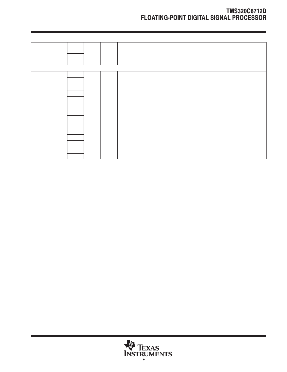 Texas Instruments TMS320C6712D User Manual | Page 31 / 102