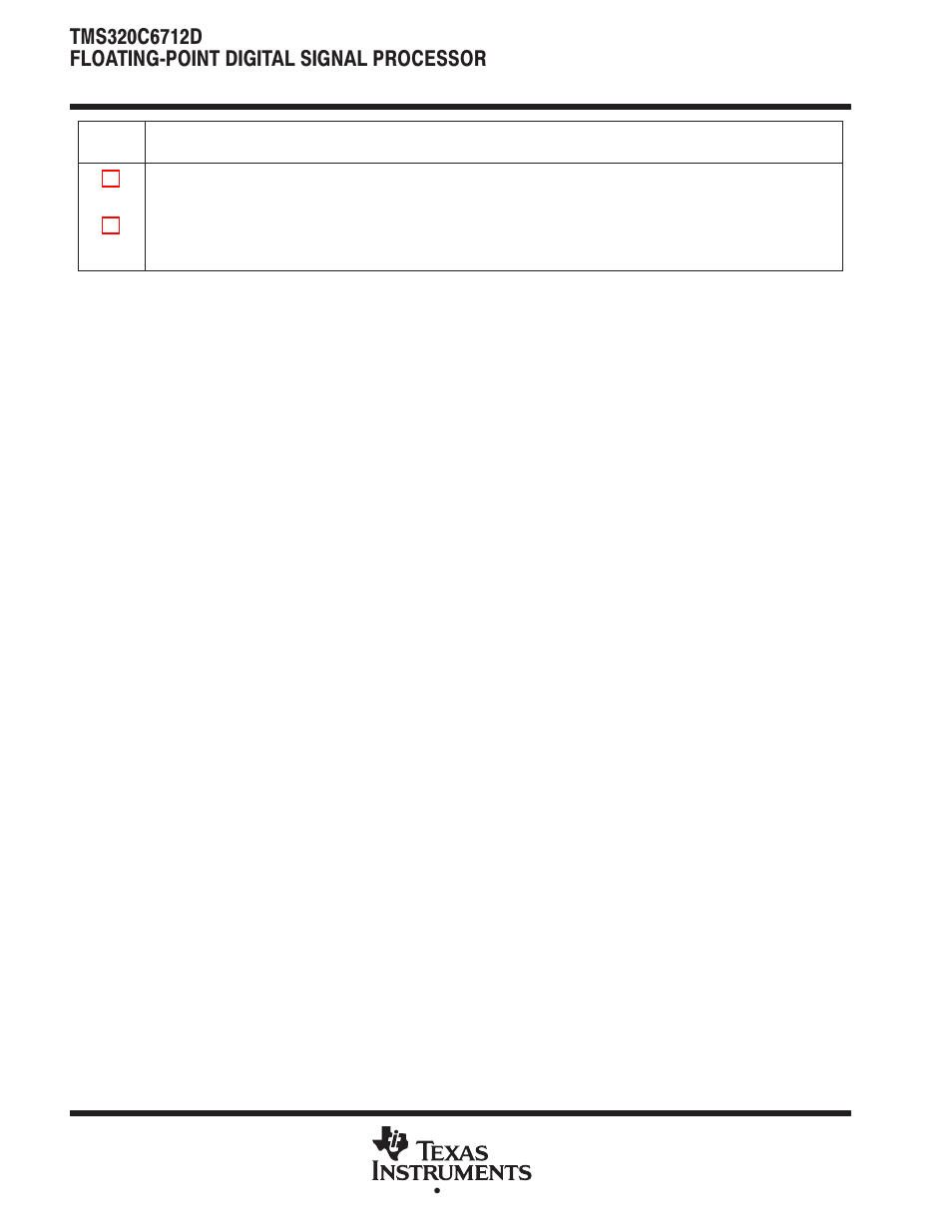 Texas Instruments TMS320C6712D User Manual | Page 4 / 102