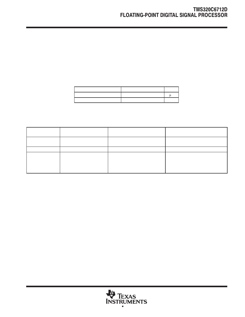 Pll and pll controller (continued) | Texas Instruments TMS320C6712D User Manual | Page 47 / 102