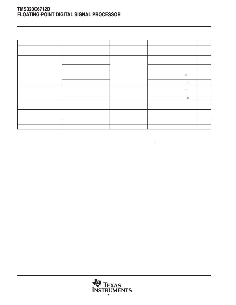 Texas Instruments TMS320C6712D User Manual | Page 62 / 102