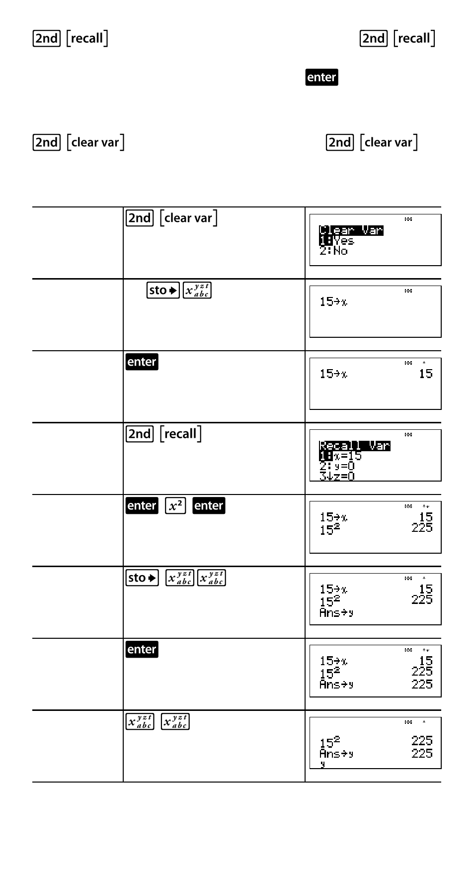 Examples | Texas Instruments TI-30XS User Manual | Page 27 / 44