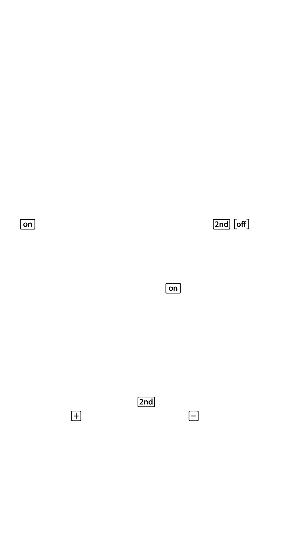 Examples, Display contrast | Texas Instruments TI-30XS User Manual | Page 3 / 44