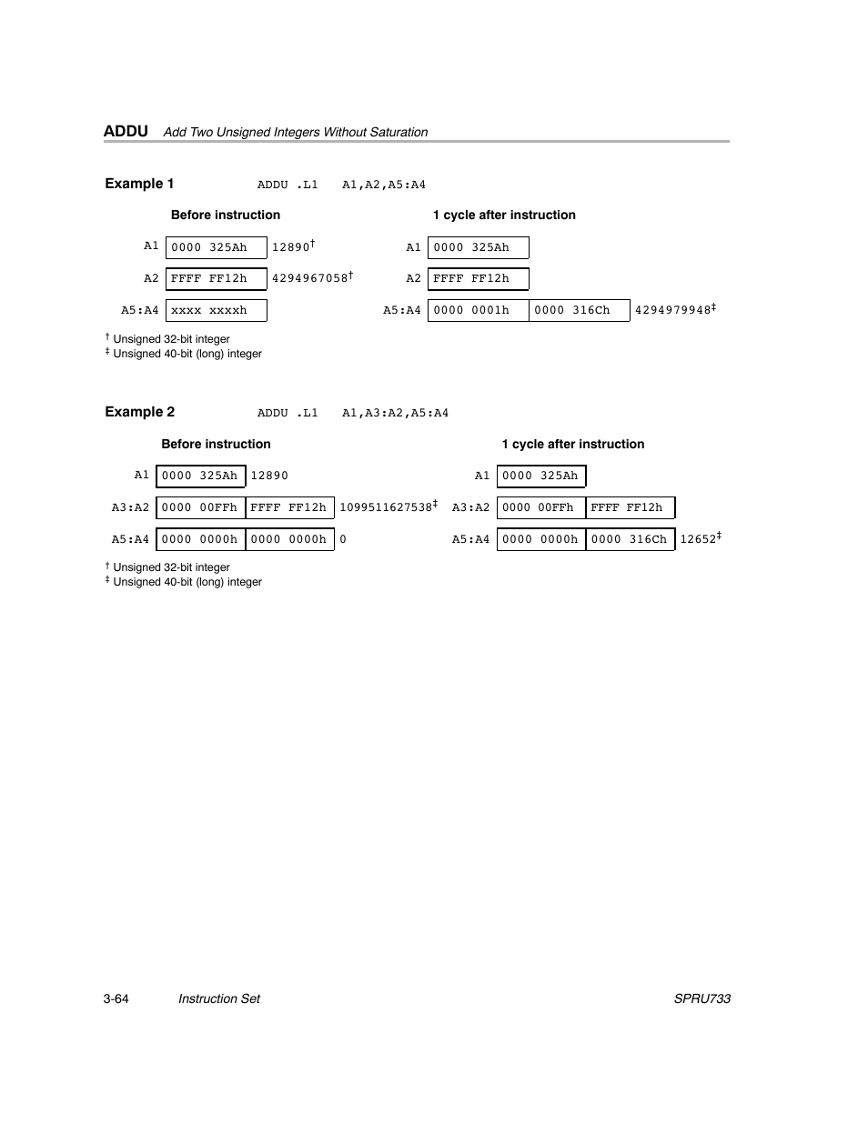 Addu | Texas Instruments TMS320C67X/C67X+ DSP User Manual | Page 124 / 465