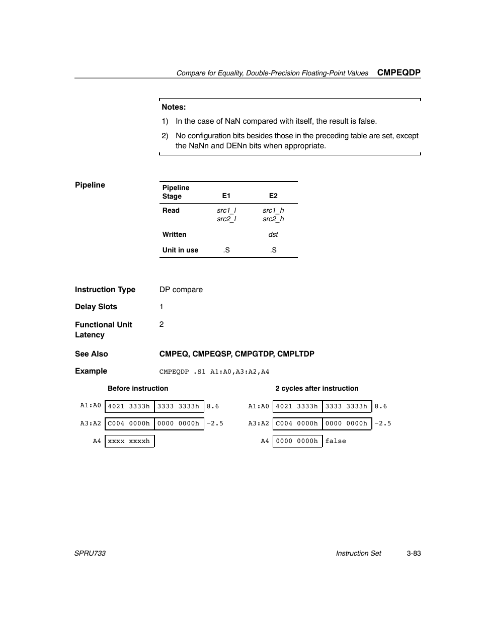 Texas Instruments TMS320C67X/C67X+ DSP User Manual | Page 143 / 465