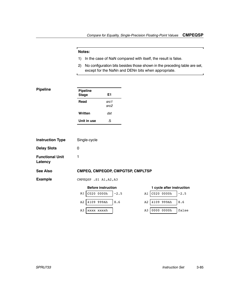 Texas Instruments TMS320C67X/C67X+ DSP User Manual | Page 145 / 465